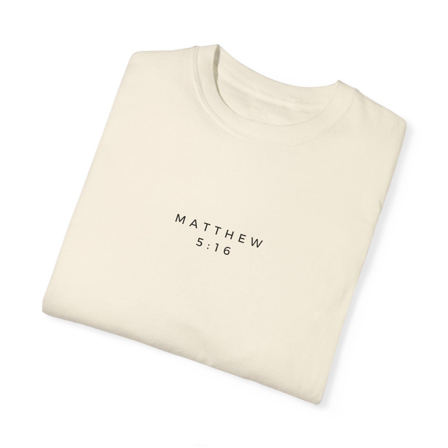 Let Your Light Shine Tee (Matthew 5:16)