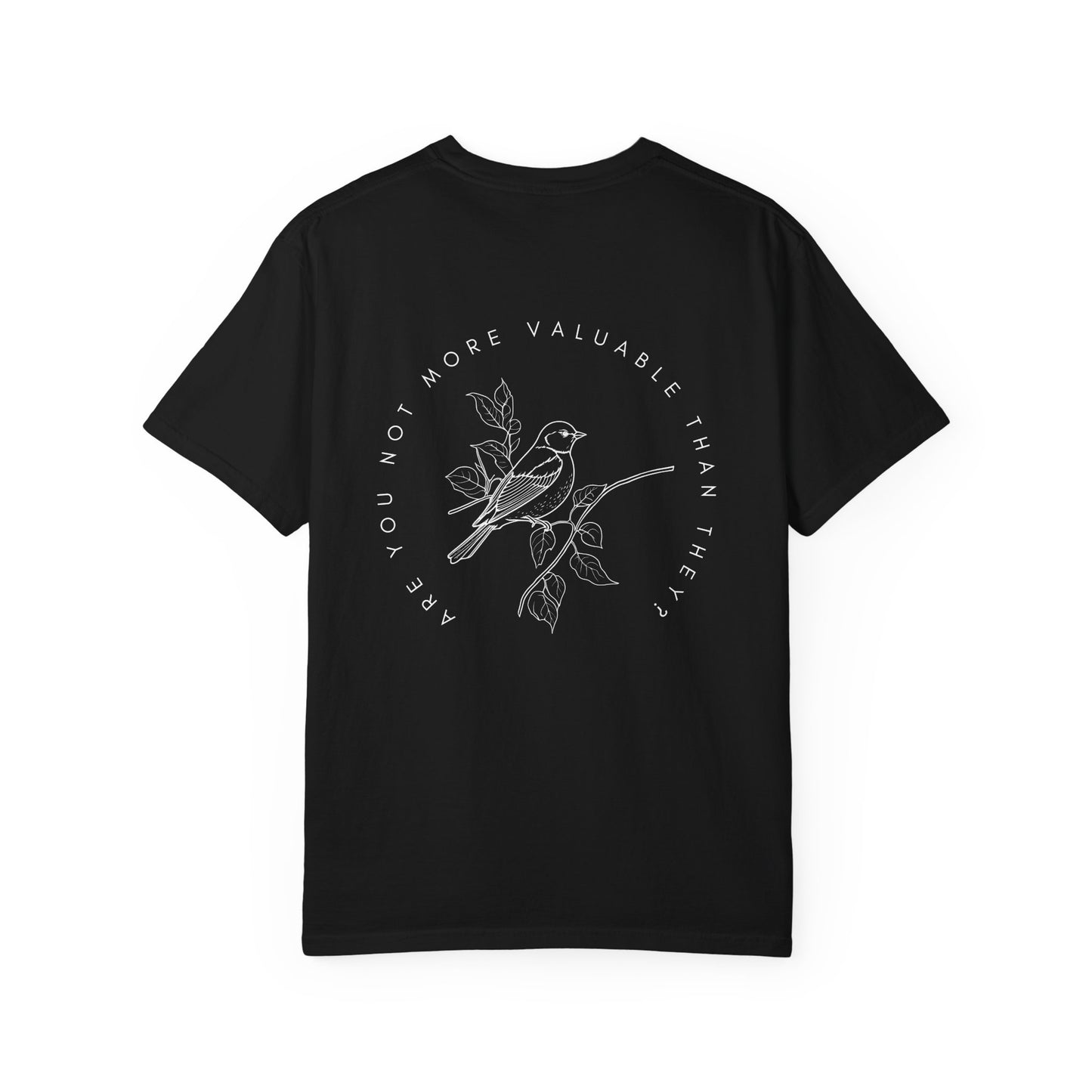 Are You Not More Valuable Than They? - Comfort Colors Tee
