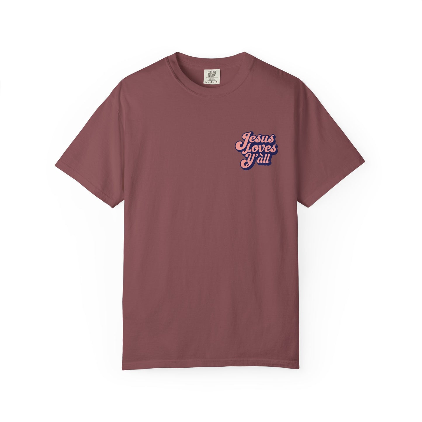 Comfort Colors Tee - Jesus Loves Y'all - Unisex T-shirt