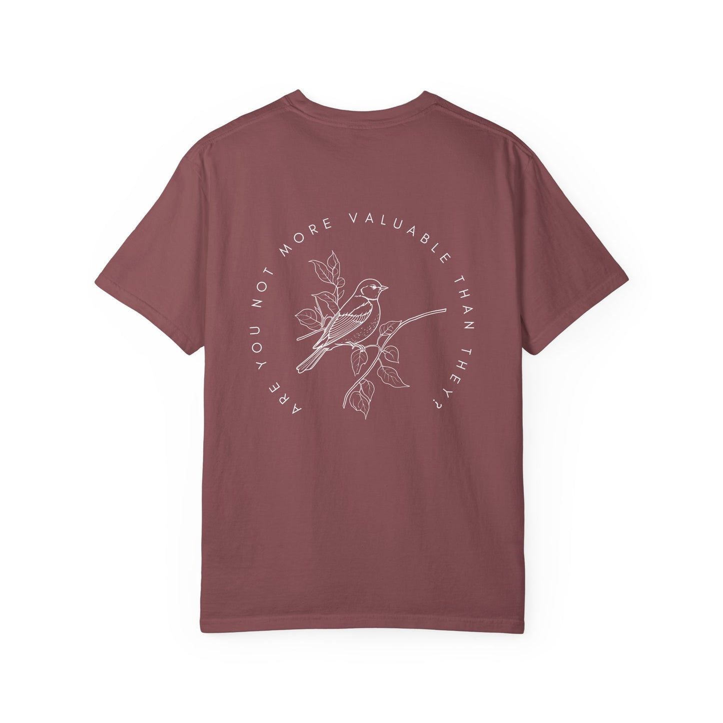 Are You Not More Valuable Than They? - Comfort Colors Tee