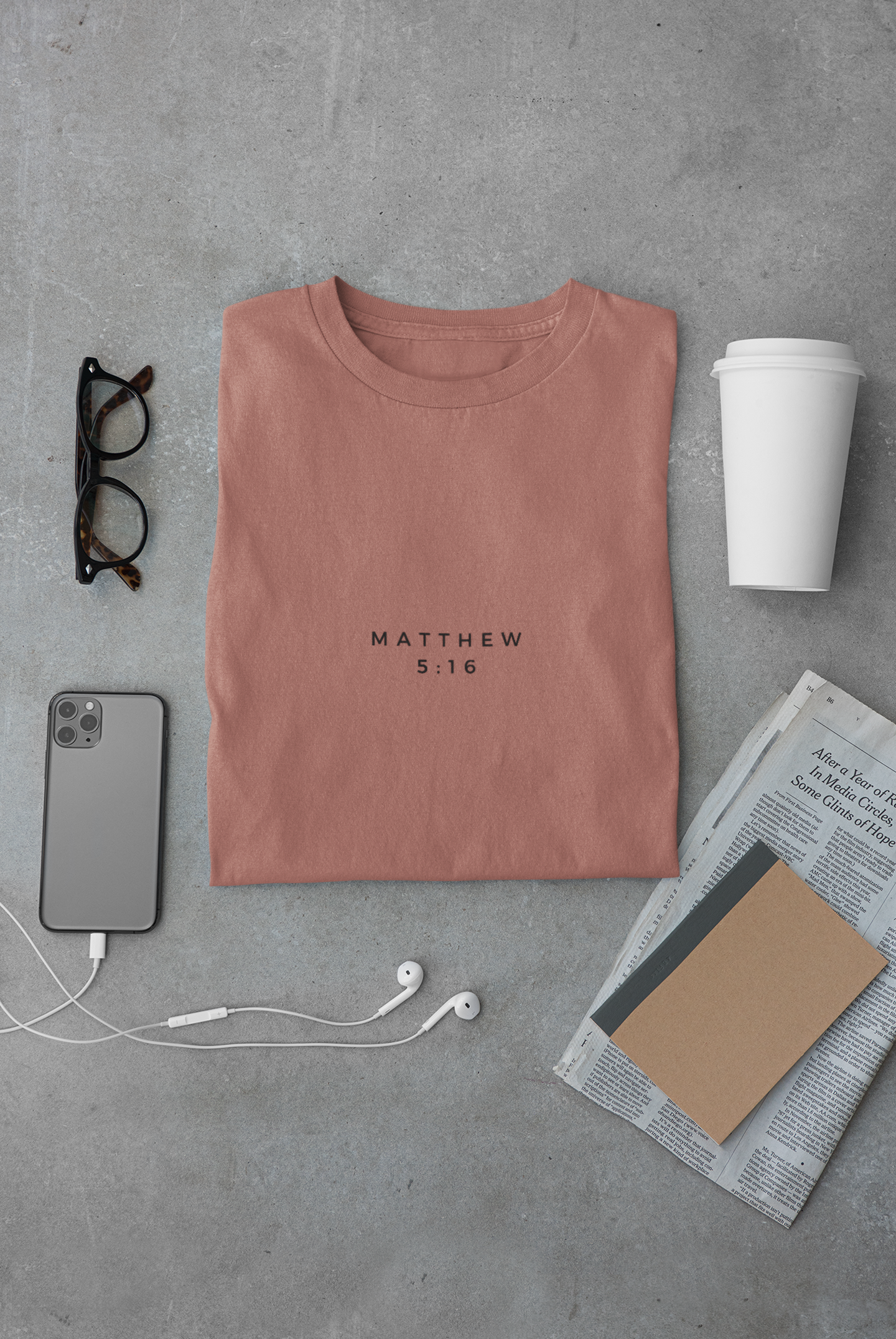 Let Your Light Shine Tee (Matthew 5:16)