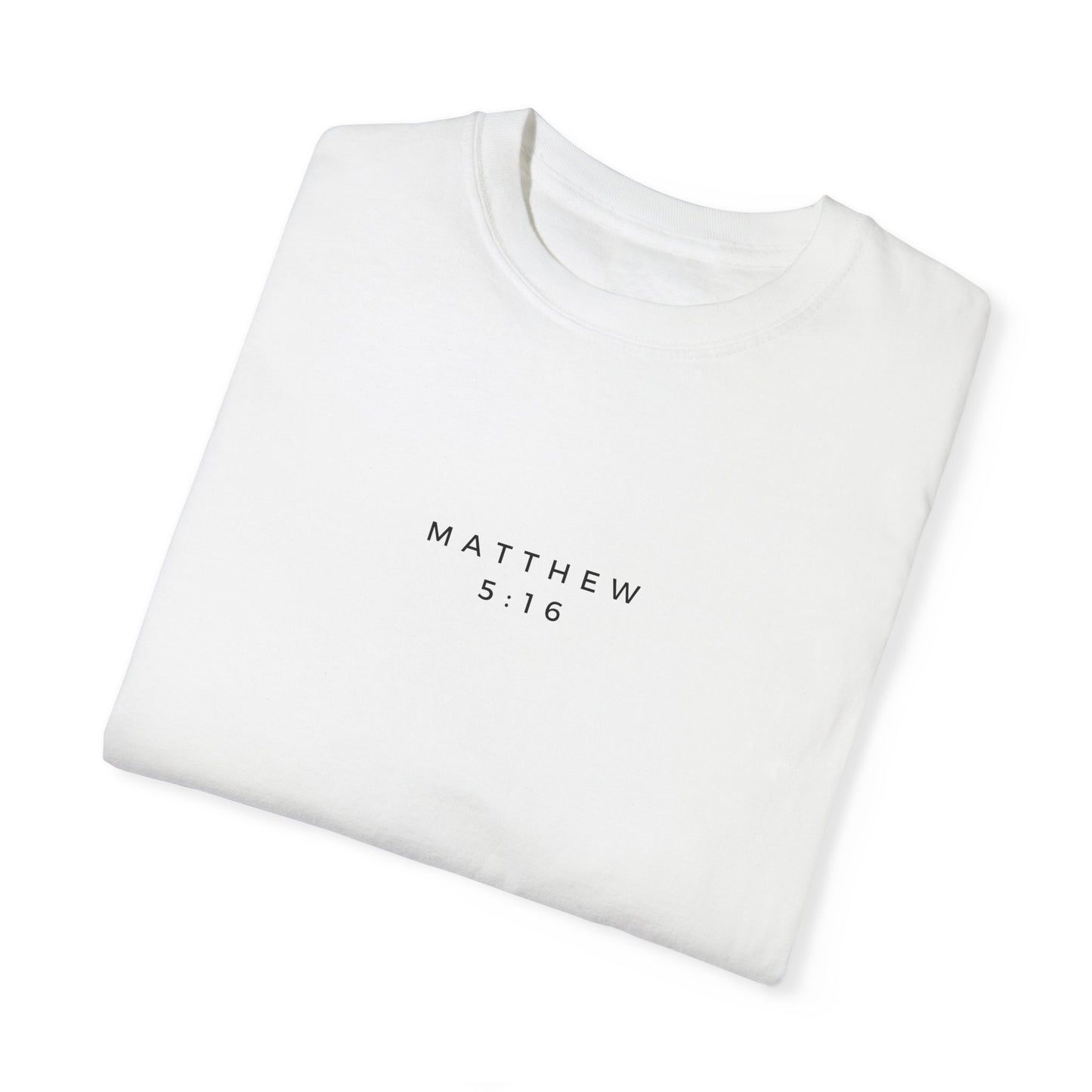 Let Your Light Shine Tee (Matthew 5:16)