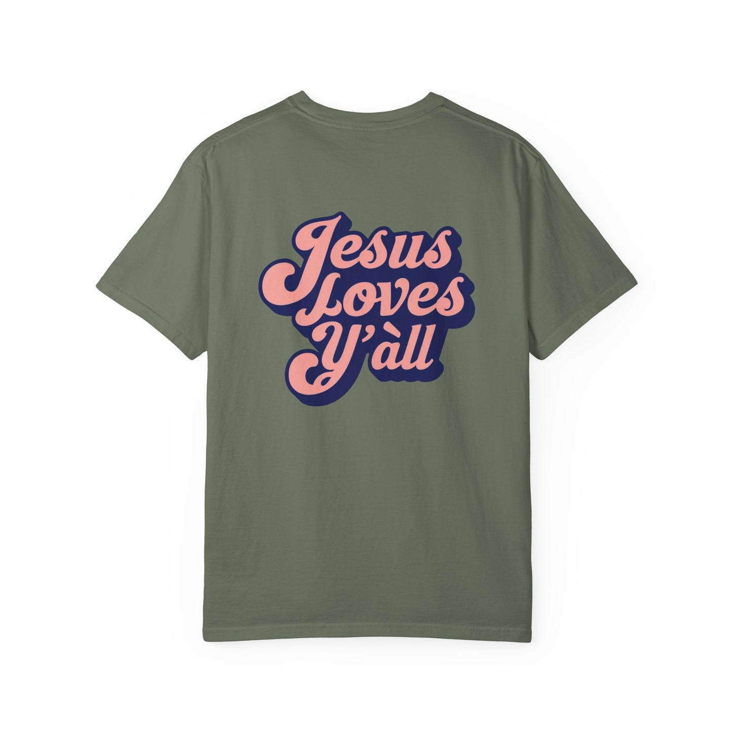 Comfort Colors Tee - Jesus Loves Y'all - Unisex T-shirt