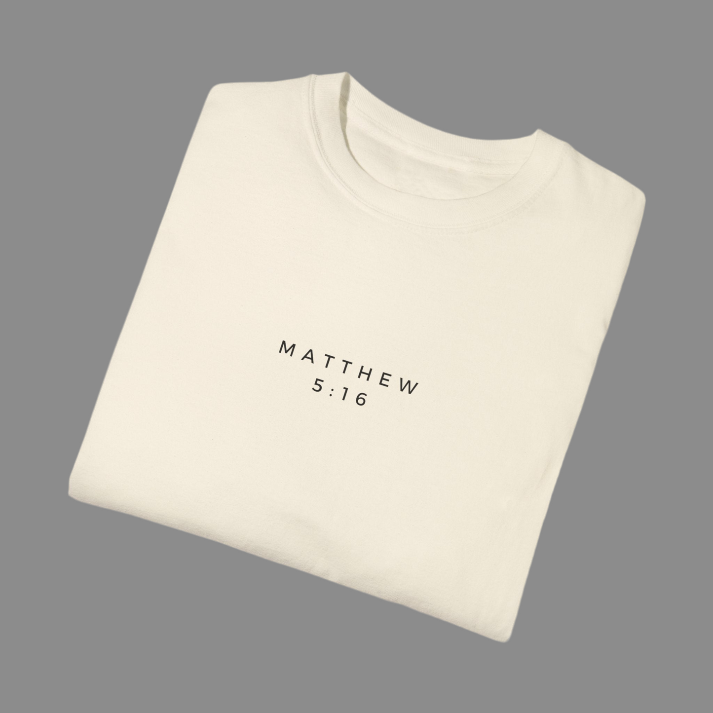 Let Your Light Shine Tee (Matthew 5:16)