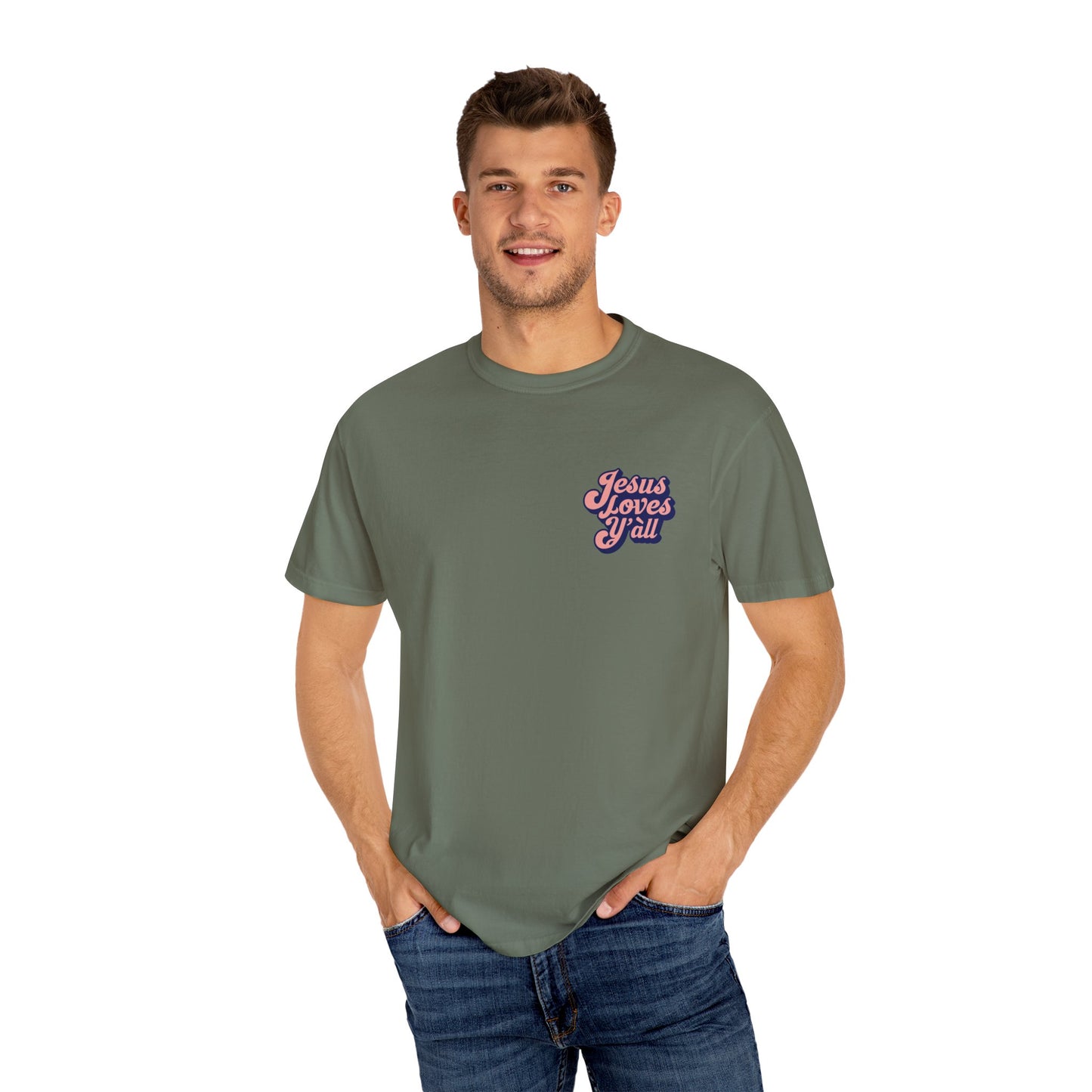 Comfort Colors Tee - Jesus Loves Y'all - Unisex T-shirt