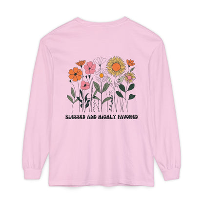 Blessed and Highly Favorable Long Sleeve T-Shirt