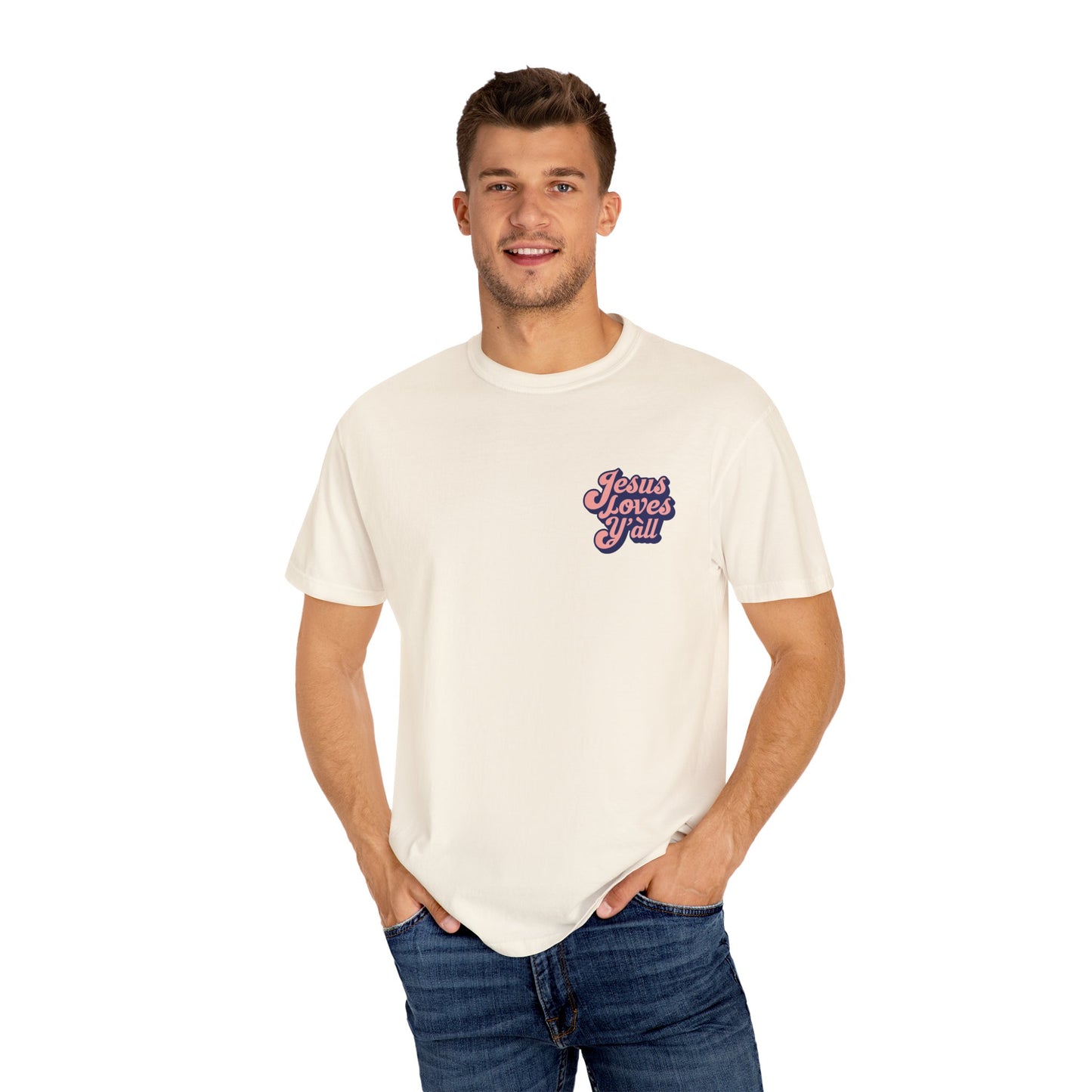 Comfort Colors Tee - Jesus Loves Y'all - Unisex T-shirt