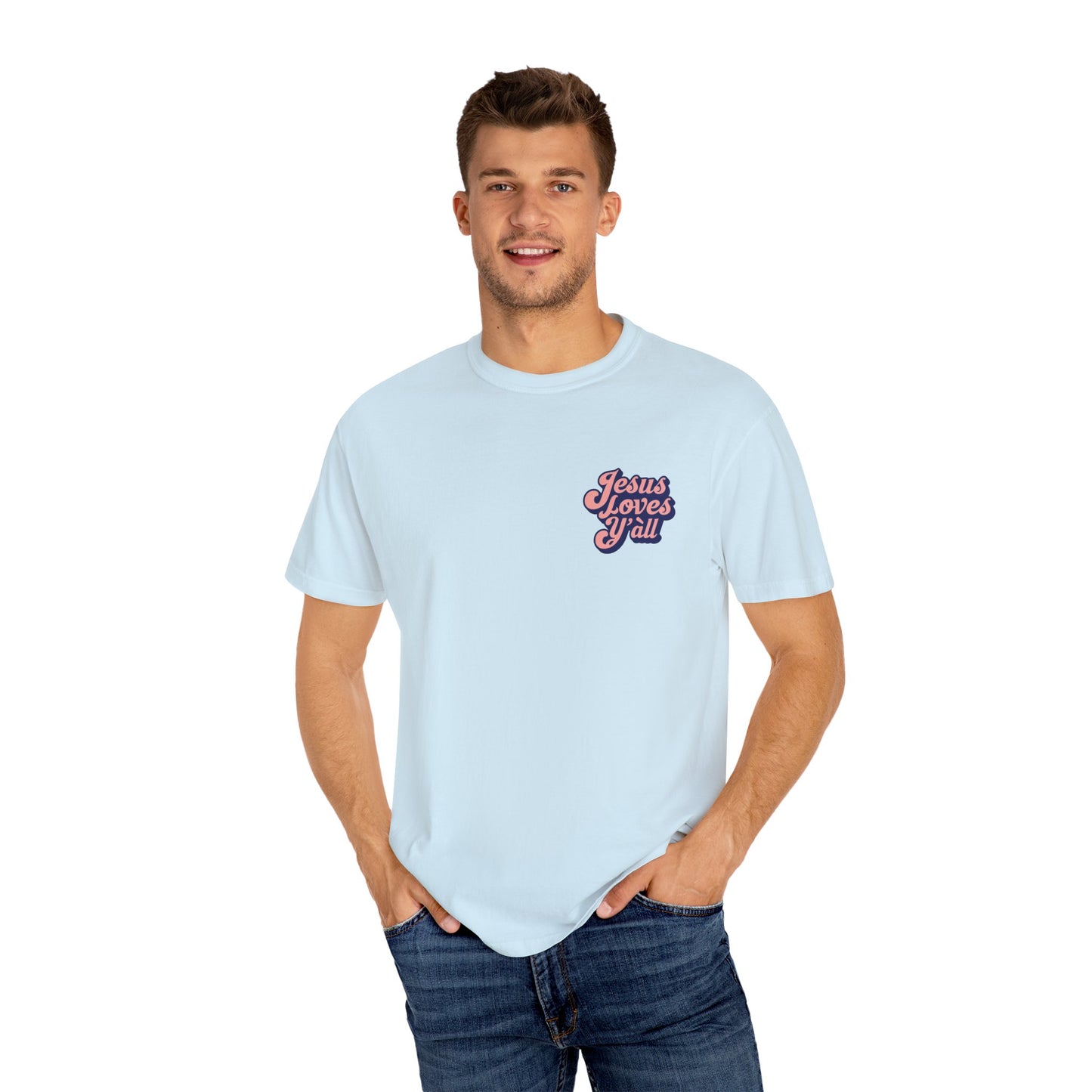 Comfort Colors Tee - Jesus Loves Y'all - Unisex T-shirt