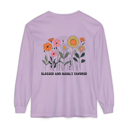 Blessed and Highly Favorable Long Sleeve T-Shirt