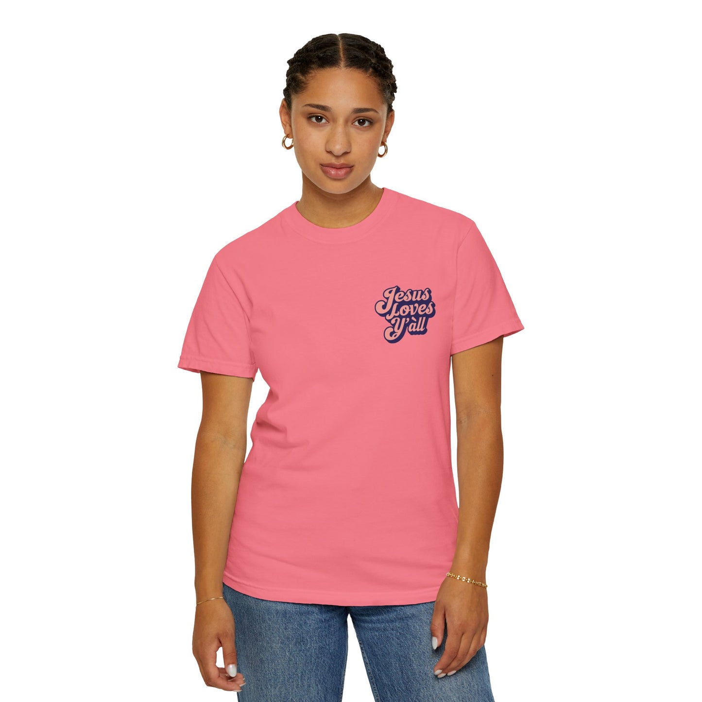 Comfort Colors Tee - Jesus Loves Y'all - Unisex T-shirt