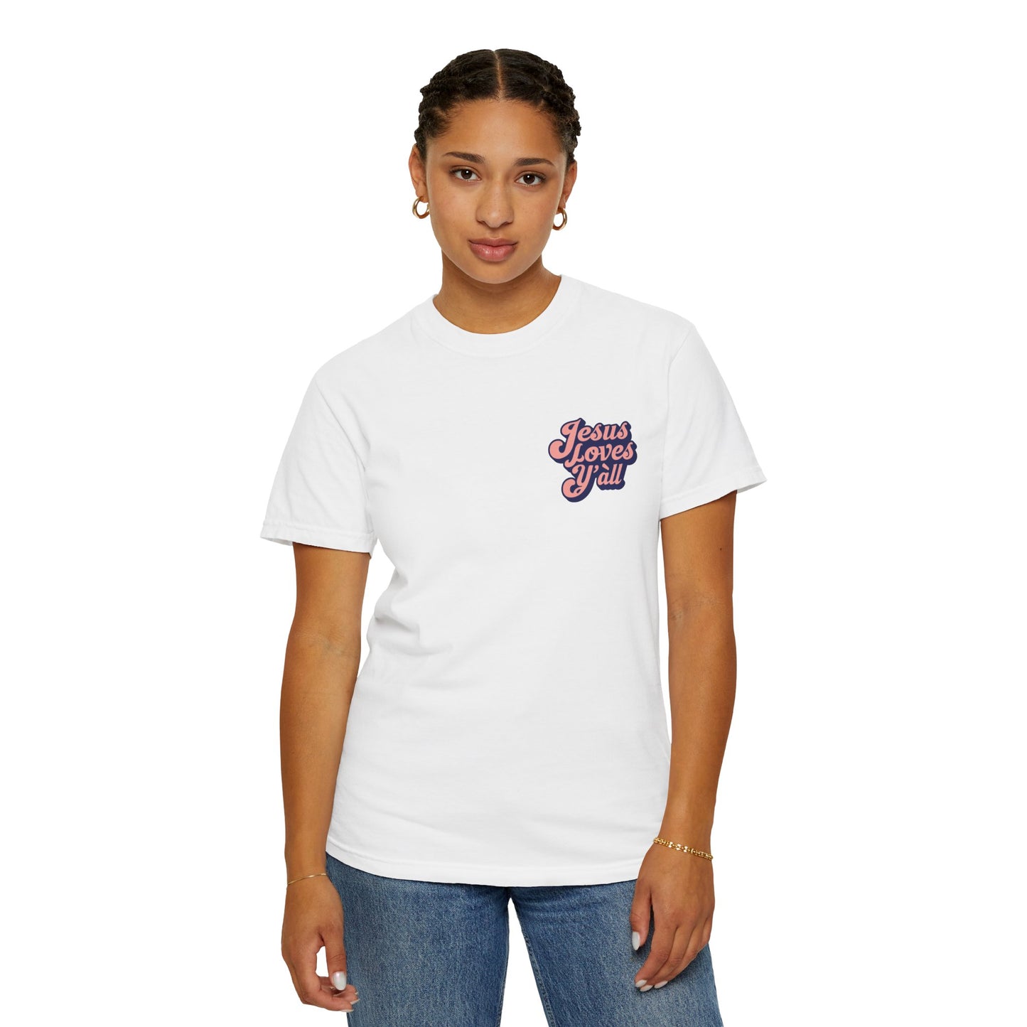 Comfort Colors Tee - Jesus Loves Y'all - Unisex T-shirt
