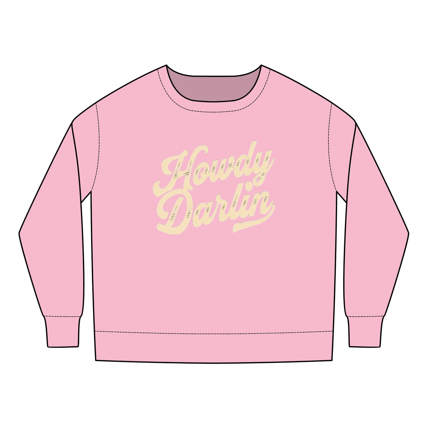 Howdy Darlin Toddler Sweatshirt