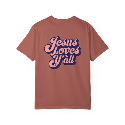 Comfort Colors Tee - Jesus Loves Y'all - Unisex T-shirt
