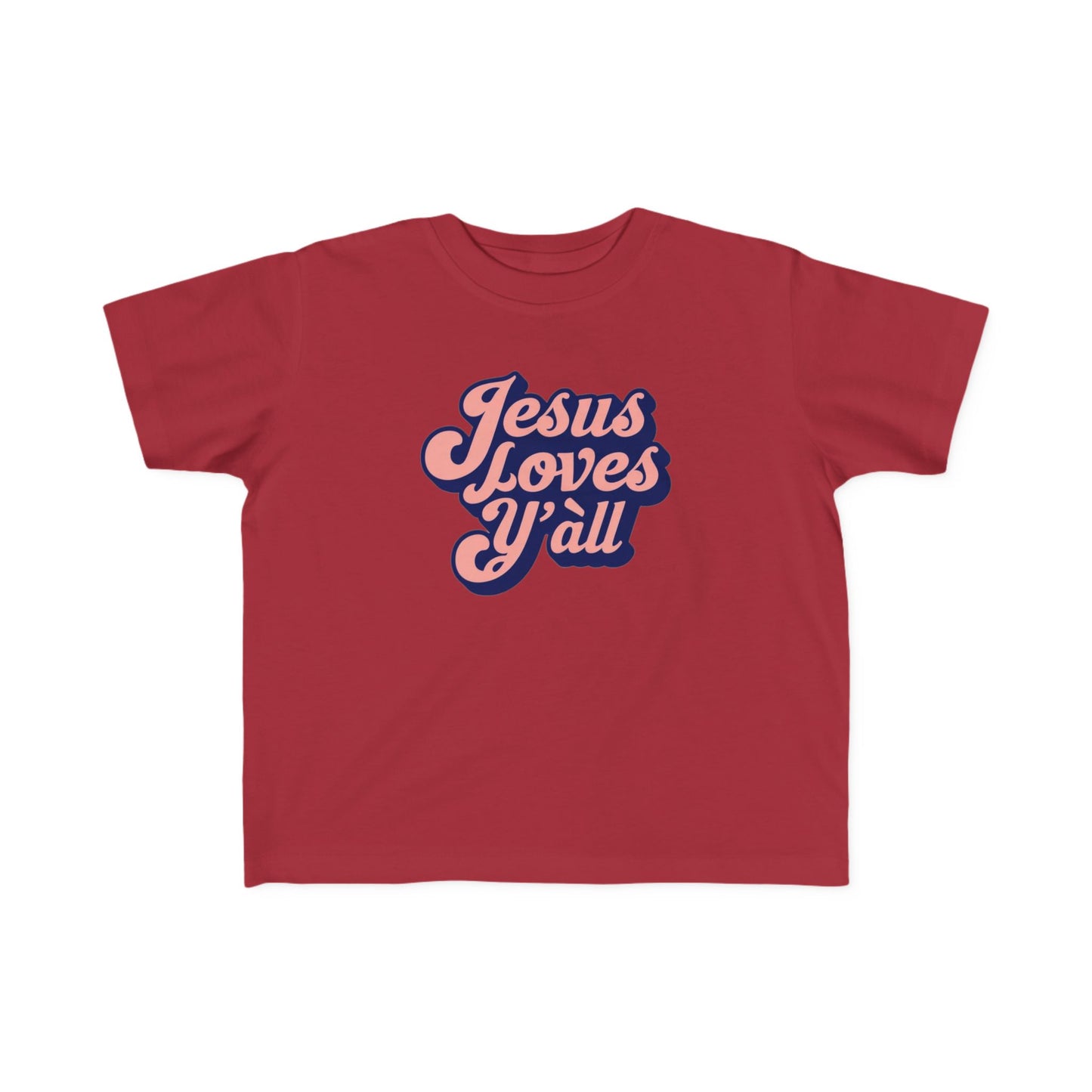 Jesus Loves Y'all Toddler Tee