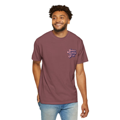 Comfort Colors Tee - Jesus Loves Y'all - Unisex T-shirt