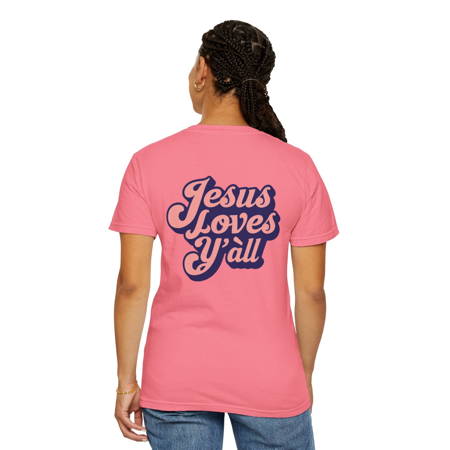 Comfort Colors Tee - Jesus Loves Y'all - Unisex T-shirt