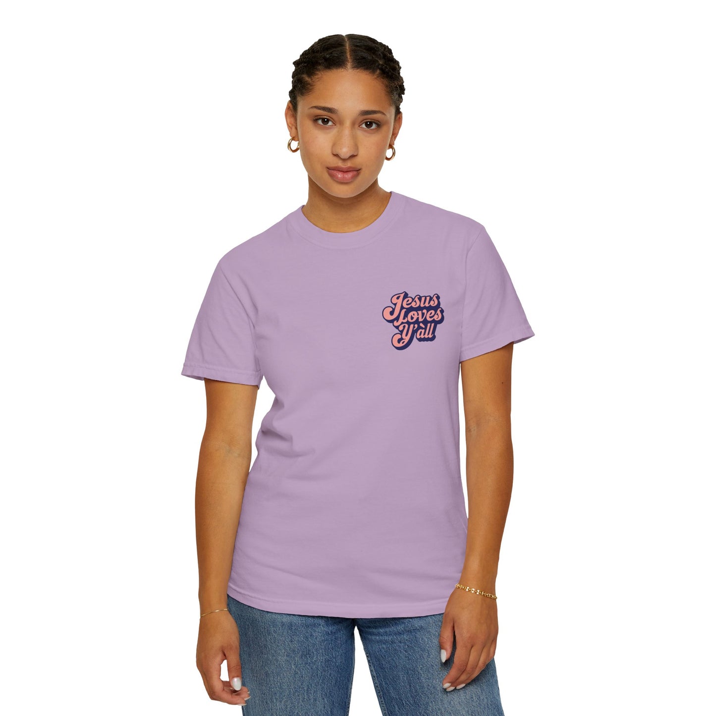 Comfort Colors Tee - Jesus Loves Y'all - Unisex T-shirt