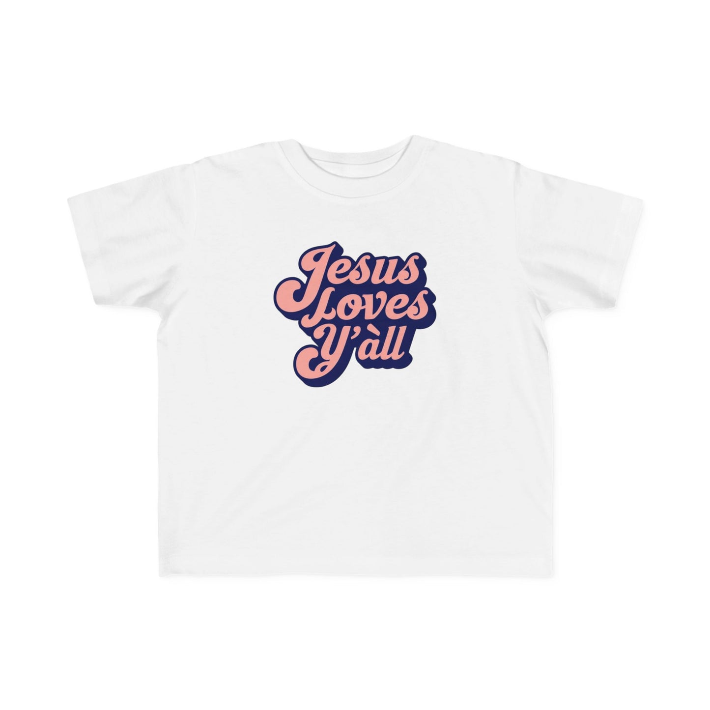 Jesus Loves Y'all Toddler Tee