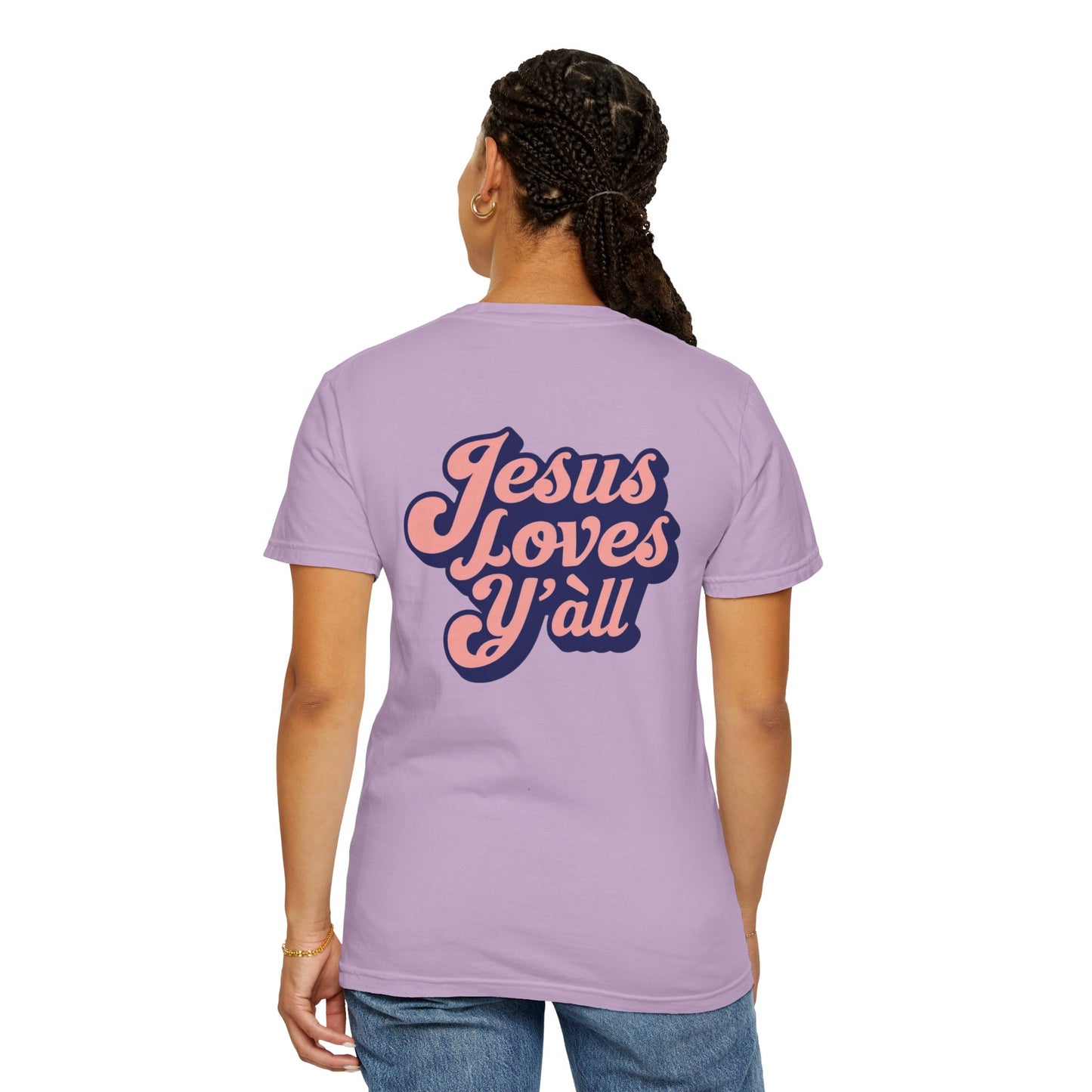 Comfort Colors Tee - Jesus Loves Y'all - Unisex T-shirt