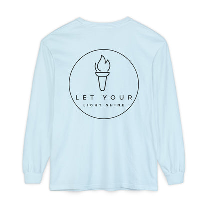 Let Your Light Shine Long Sleeve Tee (Matthew 17:20)