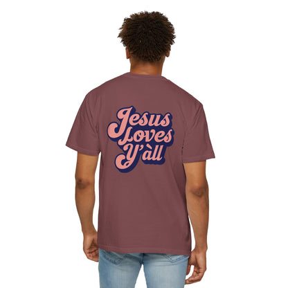 Comfort Colors Tee - Jesus Loves Y'all - Unisex T-shirt