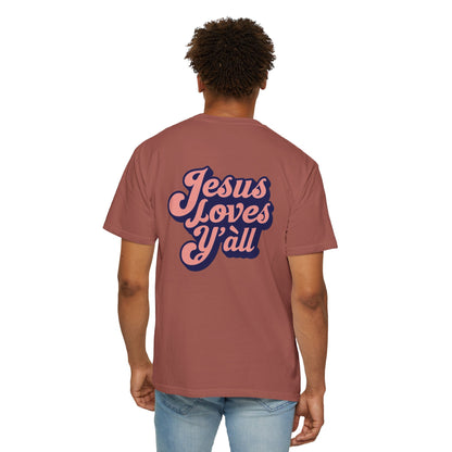 Comfort Colors Tee - Jesus Loves Y'all - Unisex T-shirt
