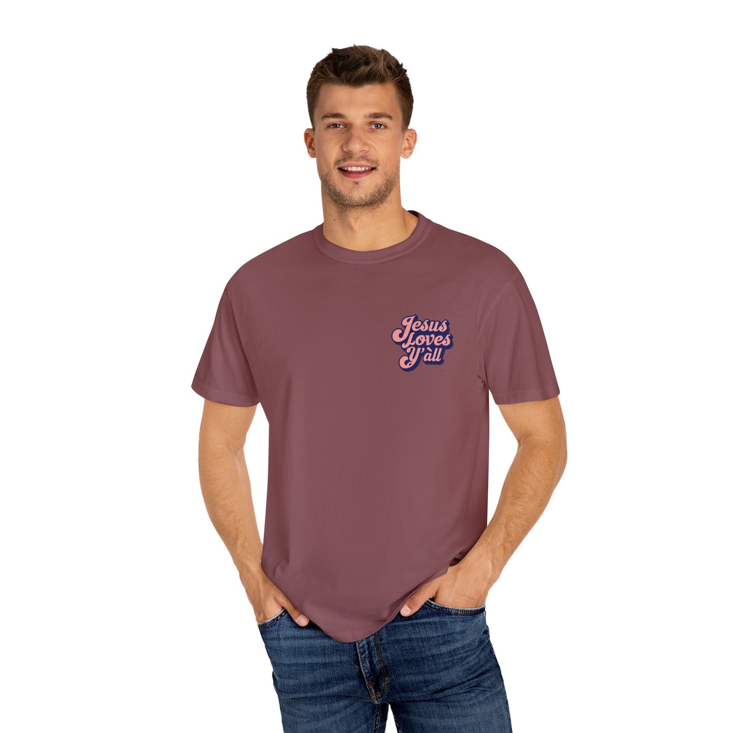 Comfort Colors Tee - Jesus Loves Y'all - Unisex T-shirt