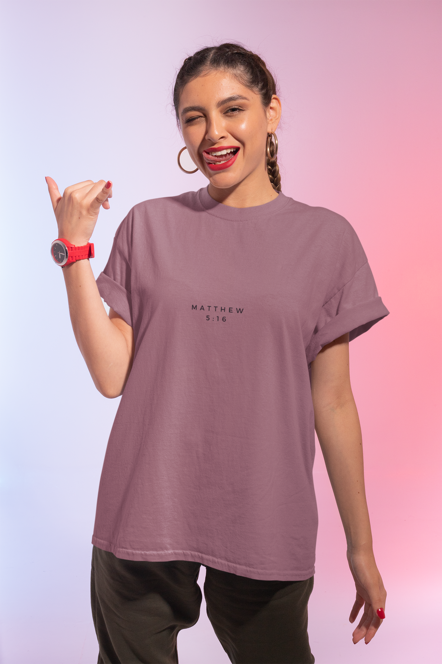 Let Your Light Shine Tee (Matthew 5:16)
