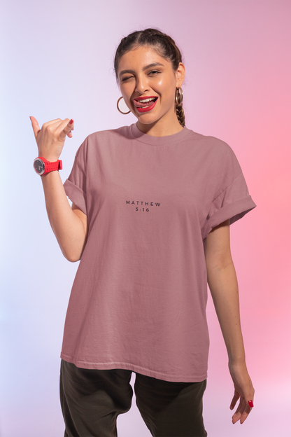 Let Your Light Shine Tee (Matthew 5:16)