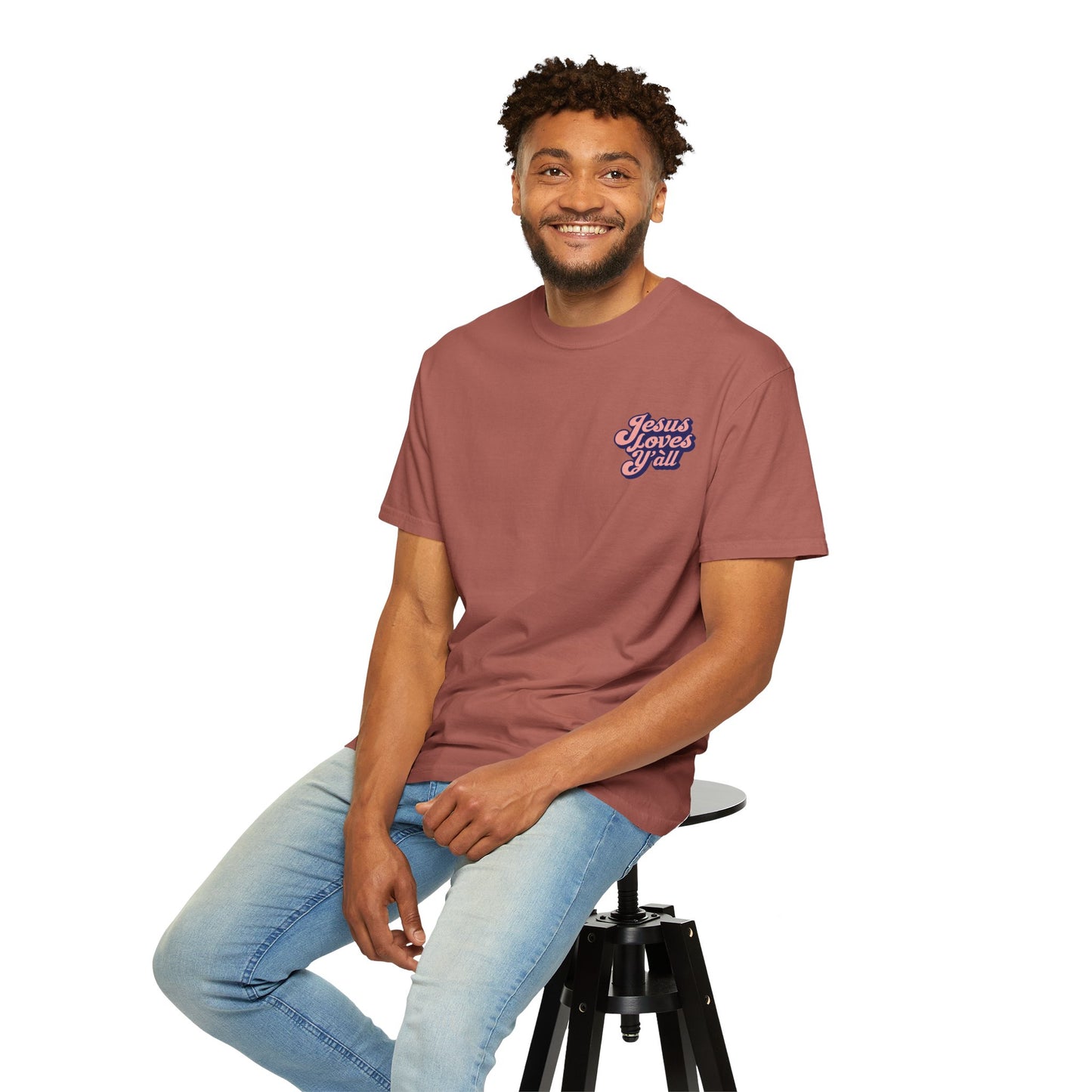 Comfort Colors Tee - Jesus Loves Y'all - Unisex T-shirt