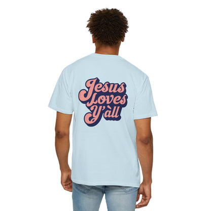 Comfort Colors Tee - Jesus Loves Y'all - Unisex T-shirt