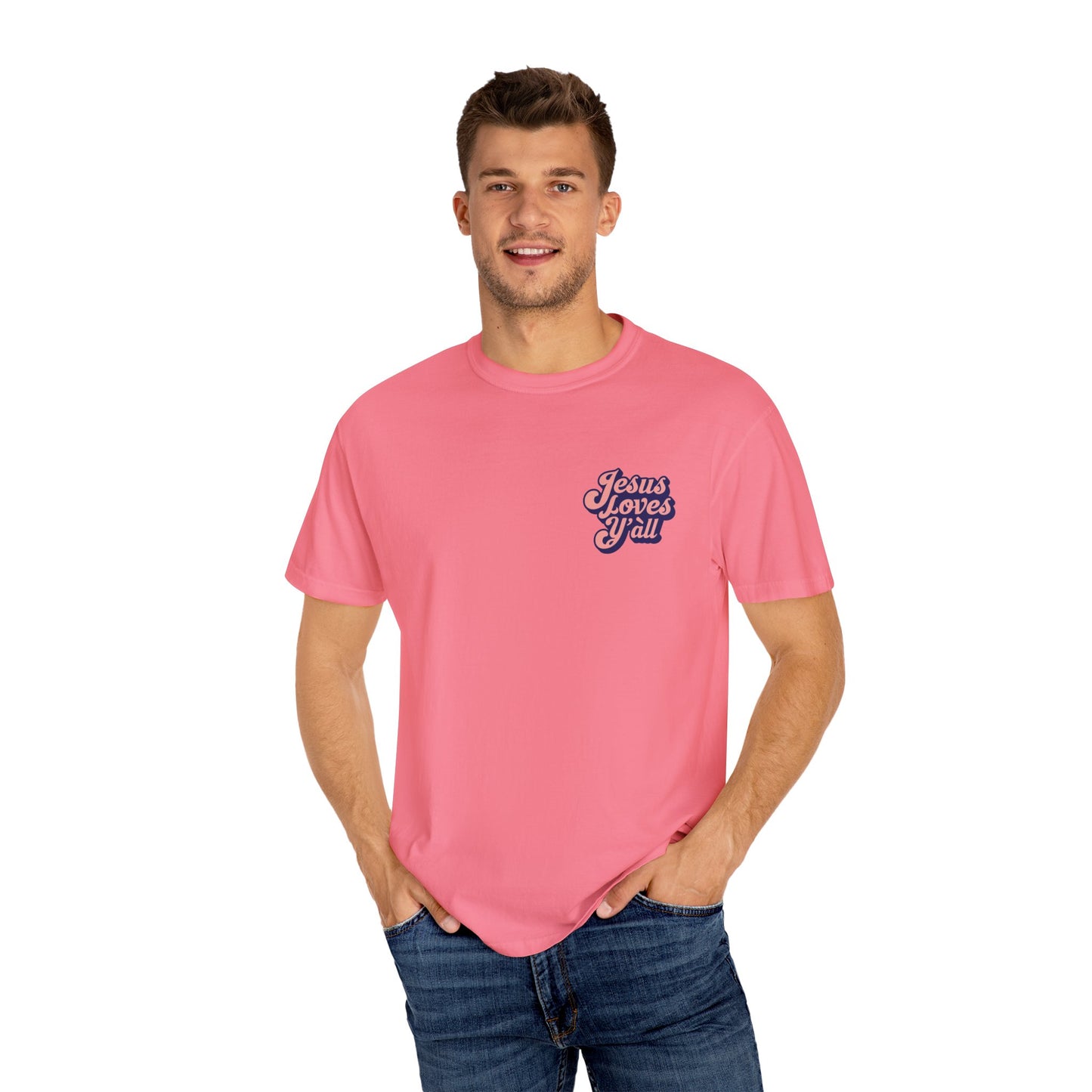 Comfort Colors Tee - Jesus Loves Y'all - Unisex T-shirt