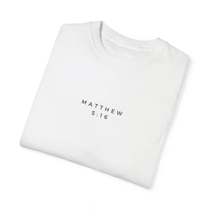 Let Your Light Shine Tee (Matthew 5:16)
