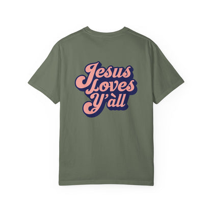 Comfort Colors Tee - Jesus Loves Y'all - Unisex T-shirt