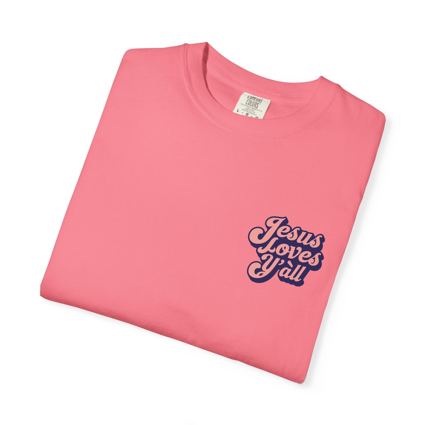 Comfort Colors Tee - Jesus Loves Y'all - Unisex T-shirt