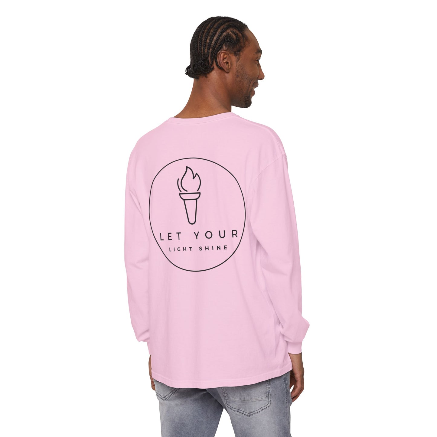 Let Your Light Shine Long Sleeve Tee (Matthew 17:20)