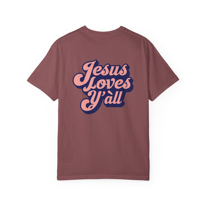 Comfort Colors Tee - Jesus Loves Y'all - Unisex T-shirt