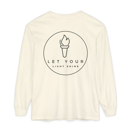 Let Your Light Shine Long Sleeve Tee (Matthew 17:20)