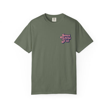 Comfort Colors Tee - Jesus Loves Y'all - Unisex T-shirt