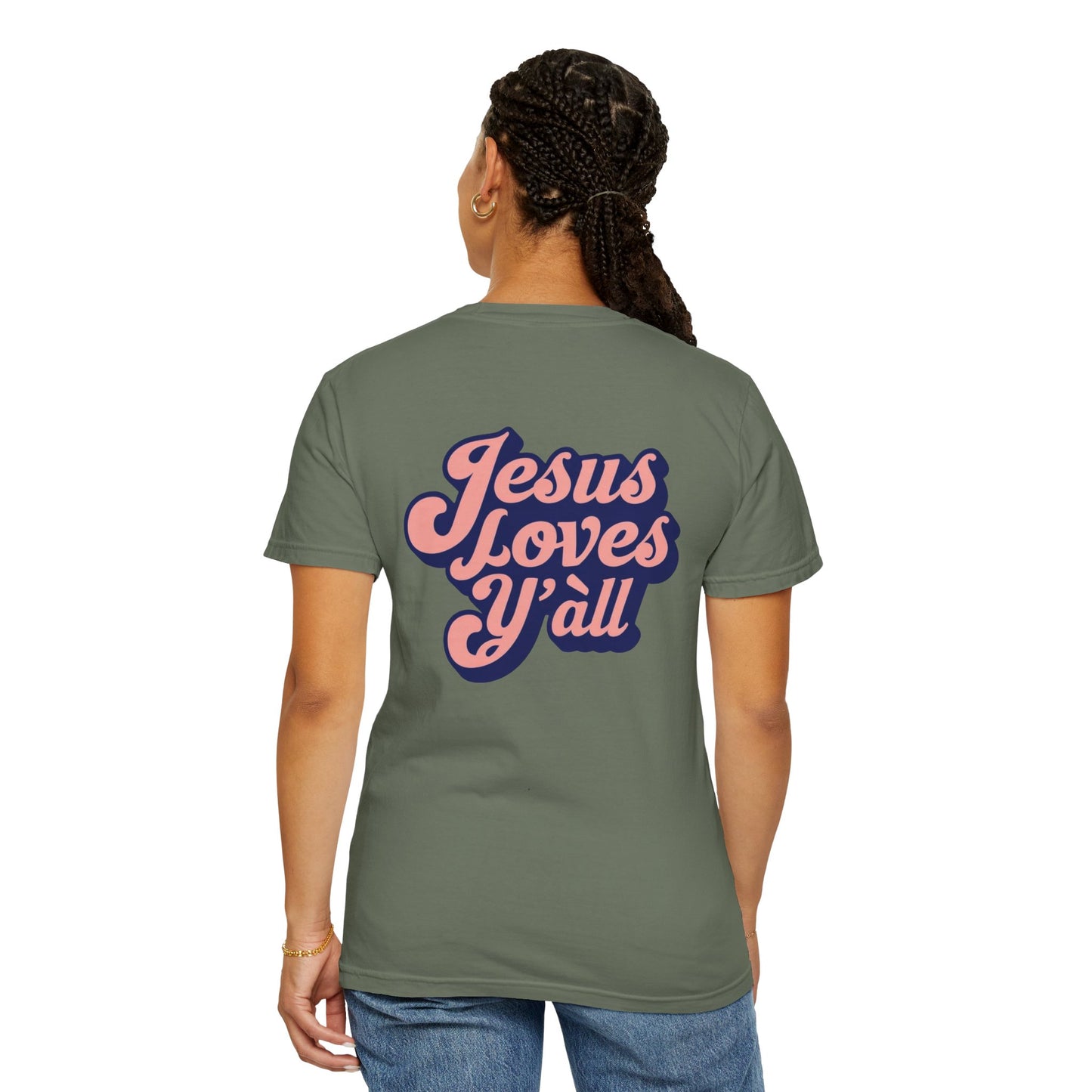 Comfort Colors Tee - Jesus Loves Y'all - Unisex T-shirt