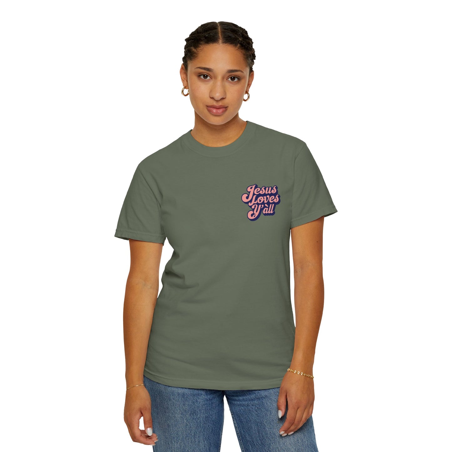 Comfort Colors Tee - Jesus Loves Y'all - Unisex T-shirt