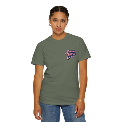 Comfort Colors Tee - Jesus Loves Y'all - Unisex T-shirt