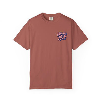 Comfort Colors Tee - Jesus Loves Y'all - Unisex T-shirt