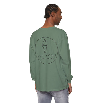 Let Your Light Shine Long Sleeve Tee (Matthew 17:20)
