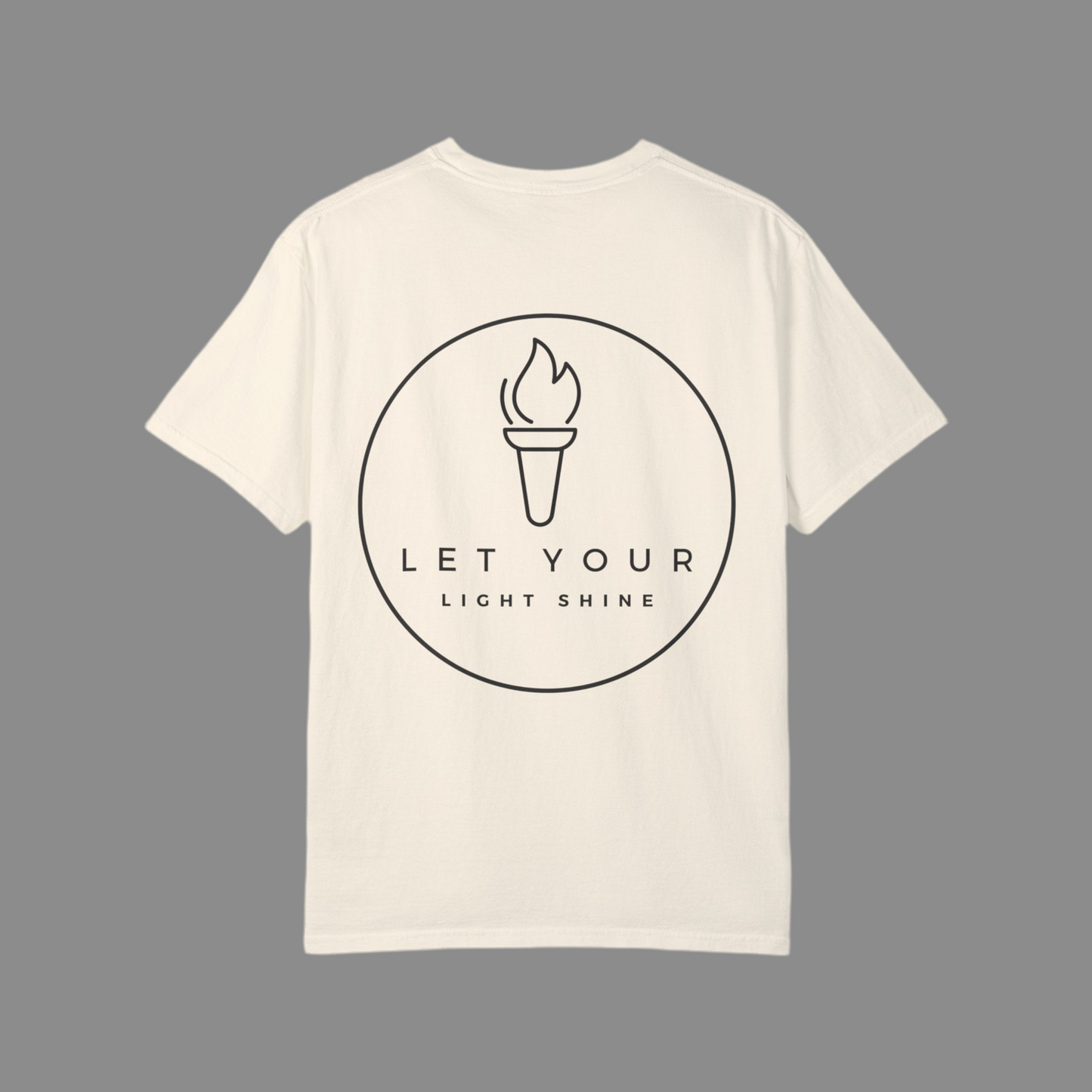 Let Your Light Shine Tee (Matthew 5:16)